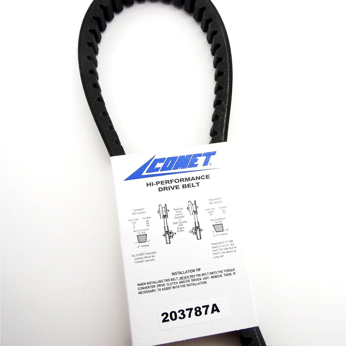Amazon.com: QUICKIEPARTS 203787A 40 Series Torque Converter Belt
